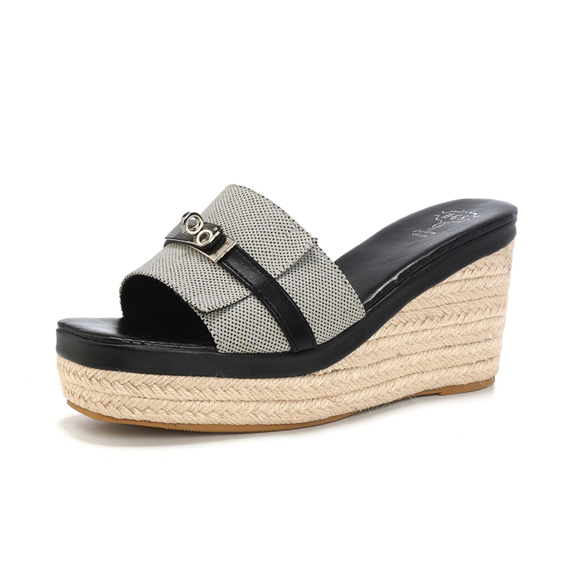 2026-summer-new-linen-strap-buckle-slippers-for-women-wedge-heel-open-toe-non-slip-high-heel-casual-sandals_4 2026 Summer New Linen Strap Buckle Slippers for Women Wedge Heel Open Toe Non-Slip High Heel Casual Sandals