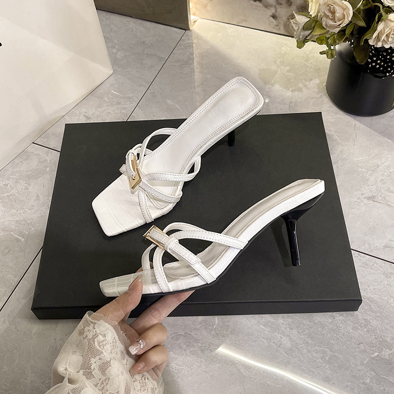 sheepskin-french-style-square-toe-open-toe-slippers-for-women-with-thin-heels-and-straps_3 Sheepskin French Style Square Toe Open Toe Slippers for Women with Thin Heels and Straps